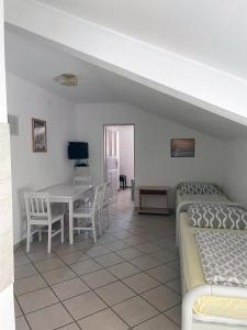 TV a/nebo společenská místnost v ubytování Apartment Anic