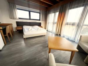 Voodi või voodid majutusasutuse Hotel Žabčice toas
