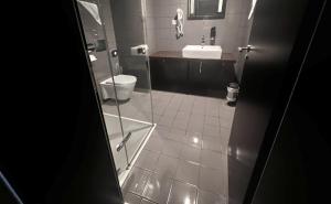 Vannituba majutusasutuses Hotel Žabčice