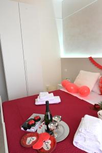 Postel nebo postele na pokoji v ubytování B&B Le Corti