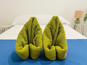 Posteľ alebo postele v izbe v ubytovaní Guest House Leo