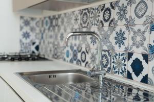 Kuchyň nebo kuchyňský kout v ubytování DOMUS 73 Apulian holidays