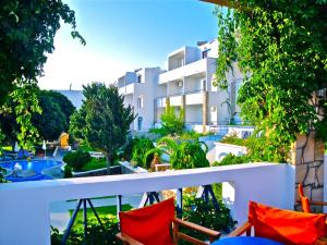 Zahrada ubytování Ekaterini Hotel
