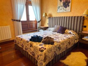Кровать или кровати в номере Lujoso apartamento en Finca Robles 2