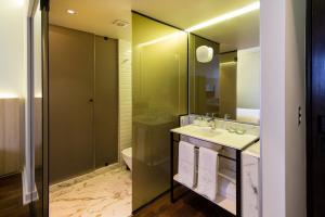 Koupelna v ubytování Hotel Altiplanico Bellas Artes