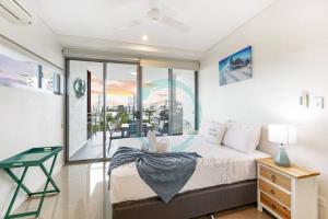 Lova arba lovos apgyvendinimo įstaigoje ZEN At ARRAY: 2BR Retreat in CBD