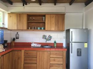 Dapur atau dapur kecil di Casa Las Mantas