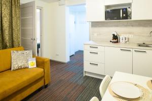 Kuchyň nebo kuchyňský kout v ubytování Stay to Stay Apartments - võtmeta sissepääs
