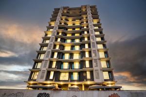 Hoone, kus korterhotell asub