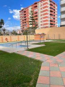 Budynek, w którym mieści się apartament