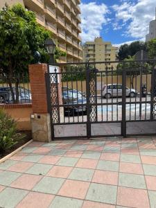 Balkon lub taras w obiekcie Estudio en Fuengirola con vistas al mar