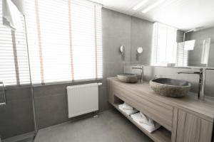 Ein Badezimmer in der Unterkunft Bernstein Salzlandcenter