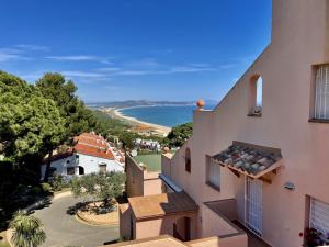 a view of the ocean from a building at Ava Senia 4-1 in Begur