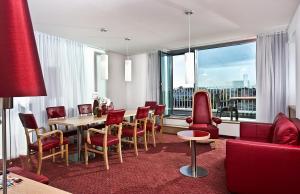 ARCOTEL Rubin Hamburg的休息区