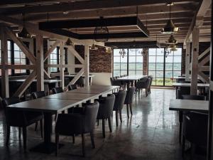 ห้องอาหารหรือที่รับประทานอาหารของ Domeniile Panciu Winery & Resort