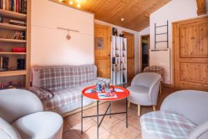 Posedenie v ubytovaní Adorable apartment near the slopes Les Houches
