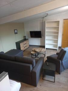 Posezení v ubytování camping family room