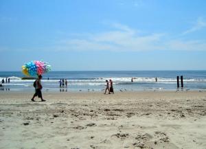 Uma praia em ou perto do hotel