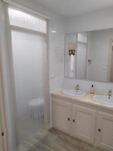 Et badeværelse på City Centre apartments