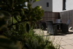 Zahrada ubytování 4 Middlecombe - Luxury Apartment at Byron Woolacombe, only 4 minute walk to Woolacombe Beach!