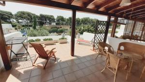 Balkón nebo terasa v ubytování b&b Stella marina torre guaceto