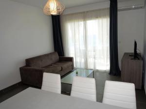 Posezení v ubytování Apartment T3 vue baie by Interhome