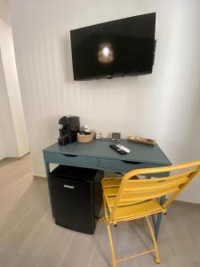 TV a/nebo společenská místnost v ubytování Il Timone B&B + 20 fotografií