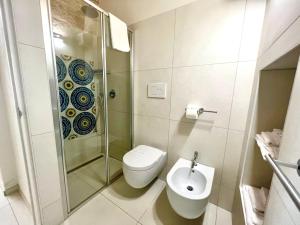 Koupelna v ubytování B&B Suite Amare Polignano