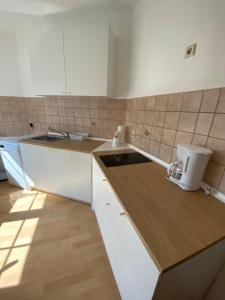 Kuchyň nebo kuchyňský kout v ubytování Geräumiges Stadtapartment + 11 fotografií