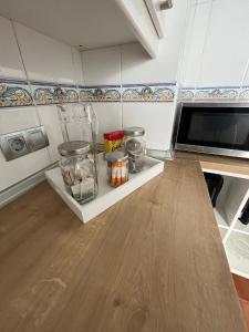Kuchyňa alebo kuchynka v ubytovaní Apartamento Camberos Antequera