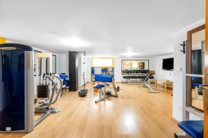 Posilňovňa alebo fitness centrum v ubytovaní Casa rural Paradise Holidays