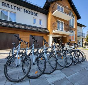 Jízda na kole v ubytování Baltic House nebo okolí + 16 fotografií