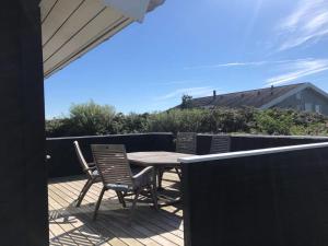 Balkón nebo terasa v ubytování Holiday Home Gerlef - 382m from the sea by Interhome