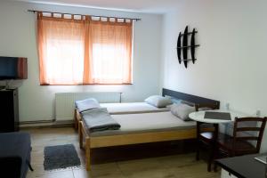 Posteľ alebo postele v izbe v ubytovaní Apartment Eurho