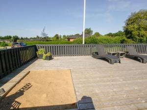 Balkón nebo terasa v ubytování Holiday Home Bryti - 500m from the sea by Interhome