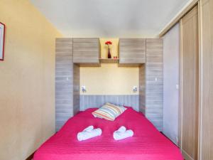 Postel nebo postele na pokoji v ubytování Apartment Les Aigues Marines-66 by Interhome