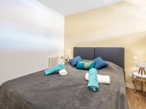 Posteľ alebo postele v izbe v ubytovaní Apartment Le Palladio by Interhome