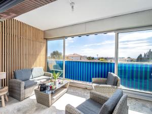 Posedenie v ubytovaní Apartment Le Palladio by Interhome