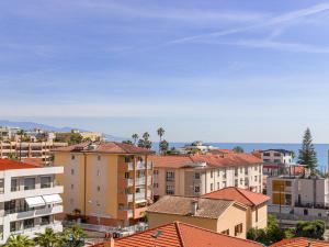 a view of a city with buildings at Apartment La plage du Cap by Interhome in Roquebrune-Cap-Martin