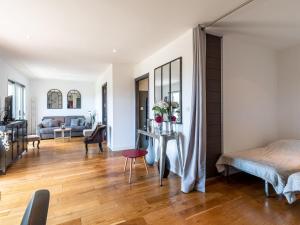 Posteľ alebo postele v izbe v ubytovaní Apartment Le Neptune by Interhome + 24 fotografií