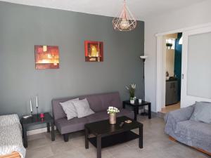 A seating area at Angie's Home