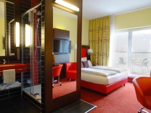 Posteľ alebo postele v izbe v ubytovaní Best Western Plus Amedia Art Salzburg