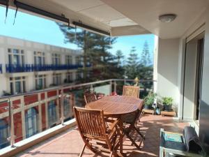 Balkon atau teras di Appartement résidence les terrasses