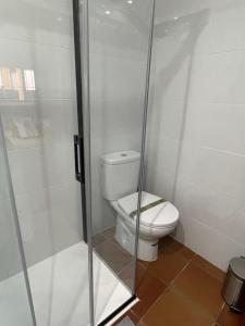 Koupelna v ubytování Wallada Mezquita