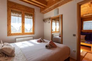 A bed or beds in a room at Apartamento con Encanto