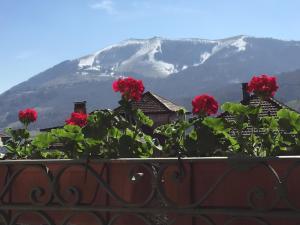 A general mountain view or a mountain view taken from a szállodákat