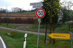 Certifikát, hodnocení, plakát nebo jiný dokument vystavený v ubytování Wohnung am Fuße des Schwarzwalds
