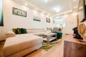 Posezení v ubytování Apartman E.M.A