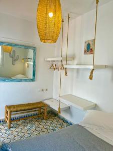 Koupelna v ubytování Hôtel Emeraude Essaouira