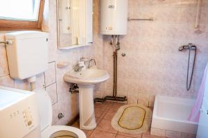 Koupelna v ubytování Petrov konak - apartman Aleksandra